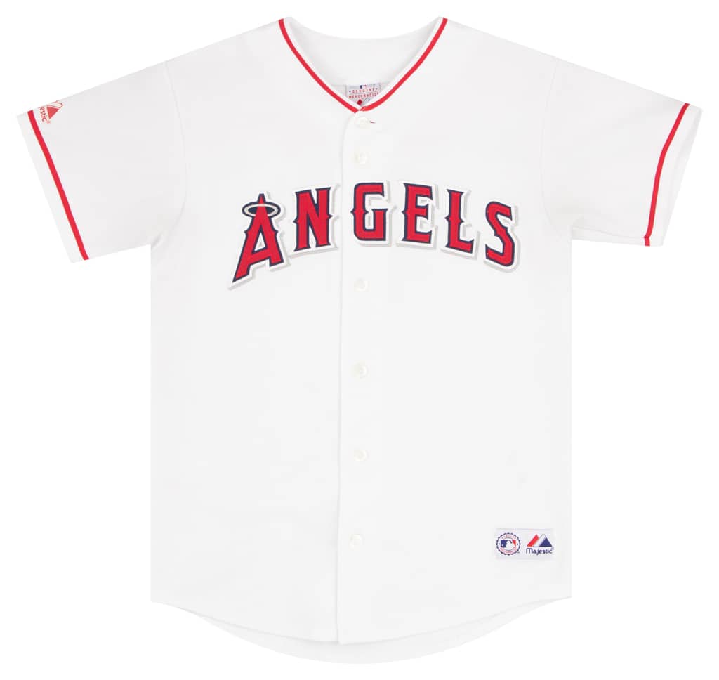 2005-08 LA Angels Figgins #9 Majestic Jersey (Home) Y