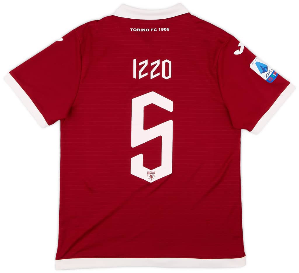 2019-20 Torino Home Shirt Izzo #5 - 7/10 - (S)