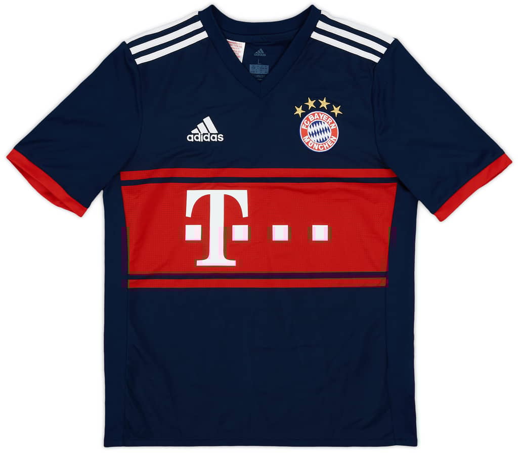 2017-18 Bayern Munich Away Shirt - 9/10 - (L.Boys)