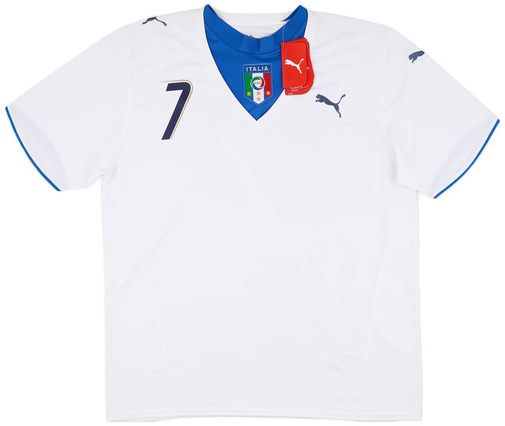 2006 Italy Away Shirt Del Piero #7 (XL)
