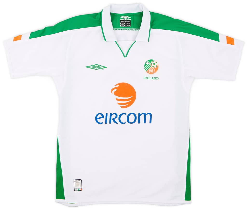 2003-05 Ireland Away Shirt Keane #6