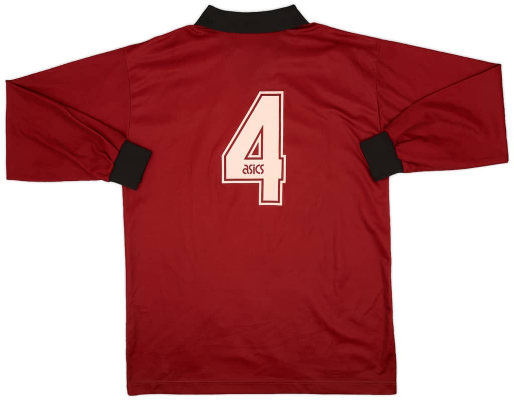 1996-97 Salernitana Home L/S Shirt #4 - 8/10 - (XL)