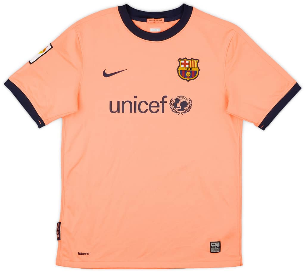 2009-10 Barcelona Away Shirt - 9/10 - (XL.Boys)