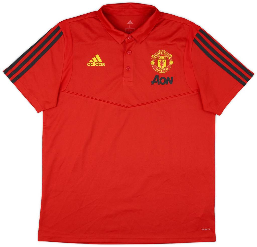 2019-20 Manchester United adidas Polo Shirt - 8/10 - (L)