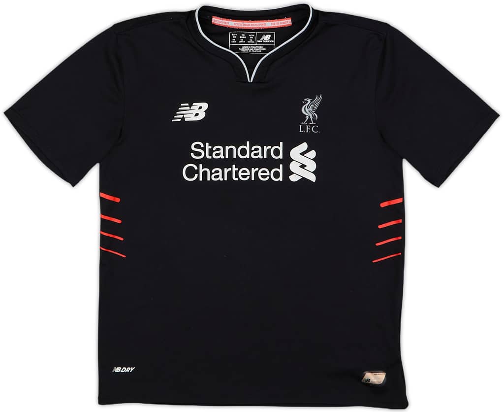 2016-17 Liverpool Away Shirt - 6/10 - (6-7 Years)