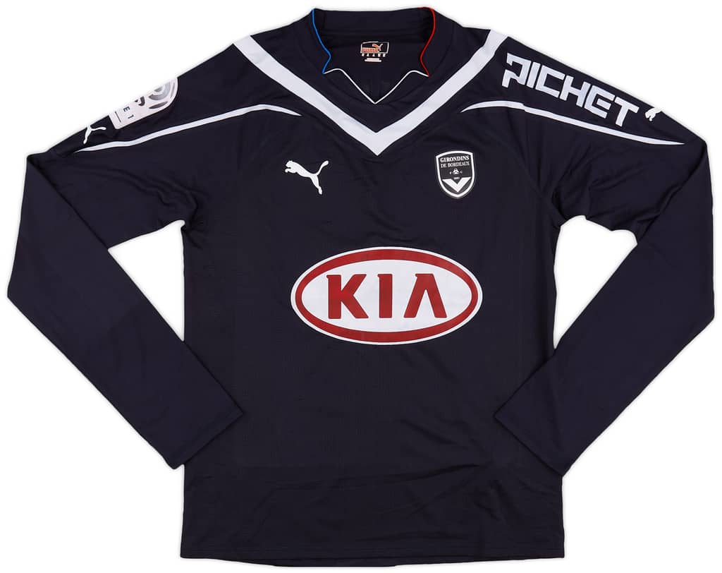 2010-11 Bordeaux Match Issue Home L/S Shirt Bellion #11