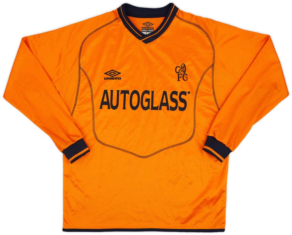 2000-01 Chelsea GK Shirt - 9/10 - (Y)