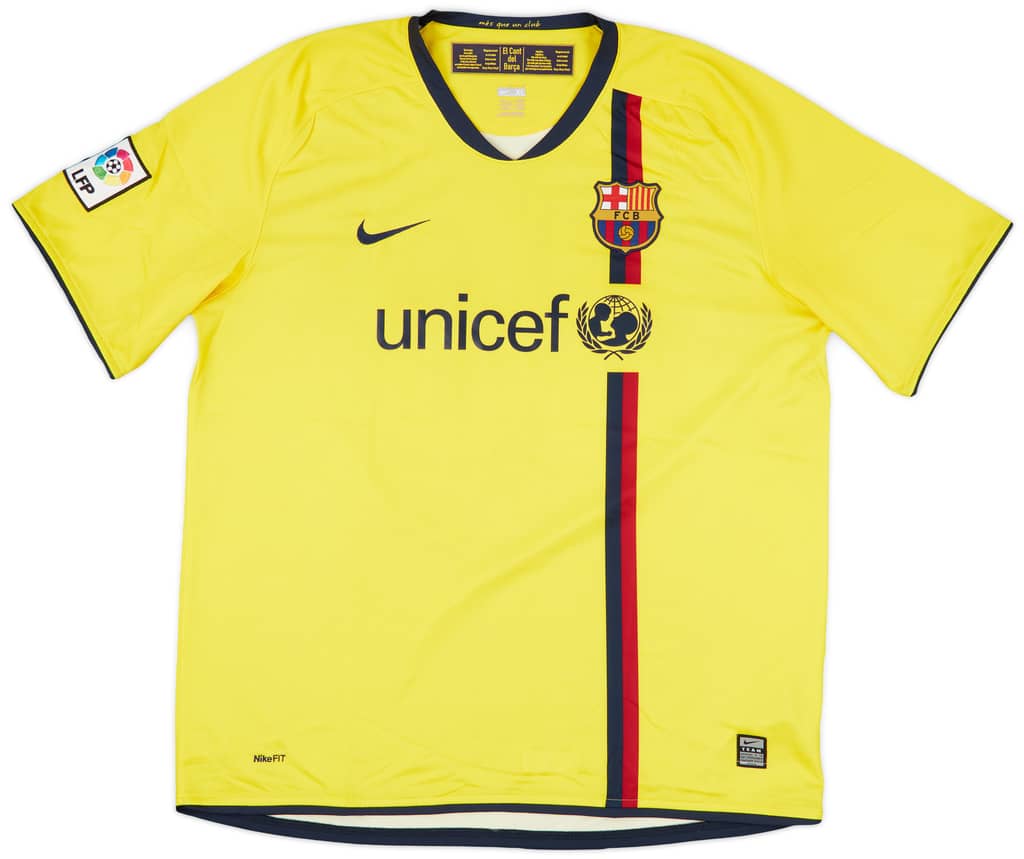 2008-10 Barcelona Away Shirt Messi #10 - 8/10 - (XL)