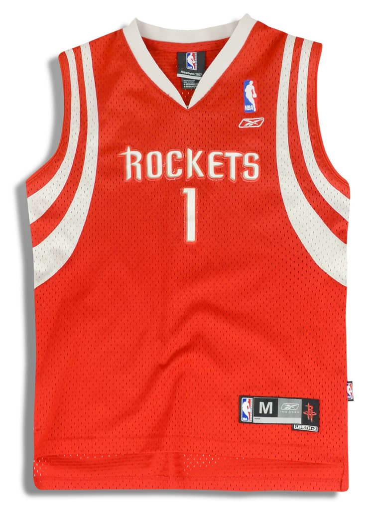 2004-06 Houston Rockets McGrady #1 Reebok Swingman Jersey (Away) Y
