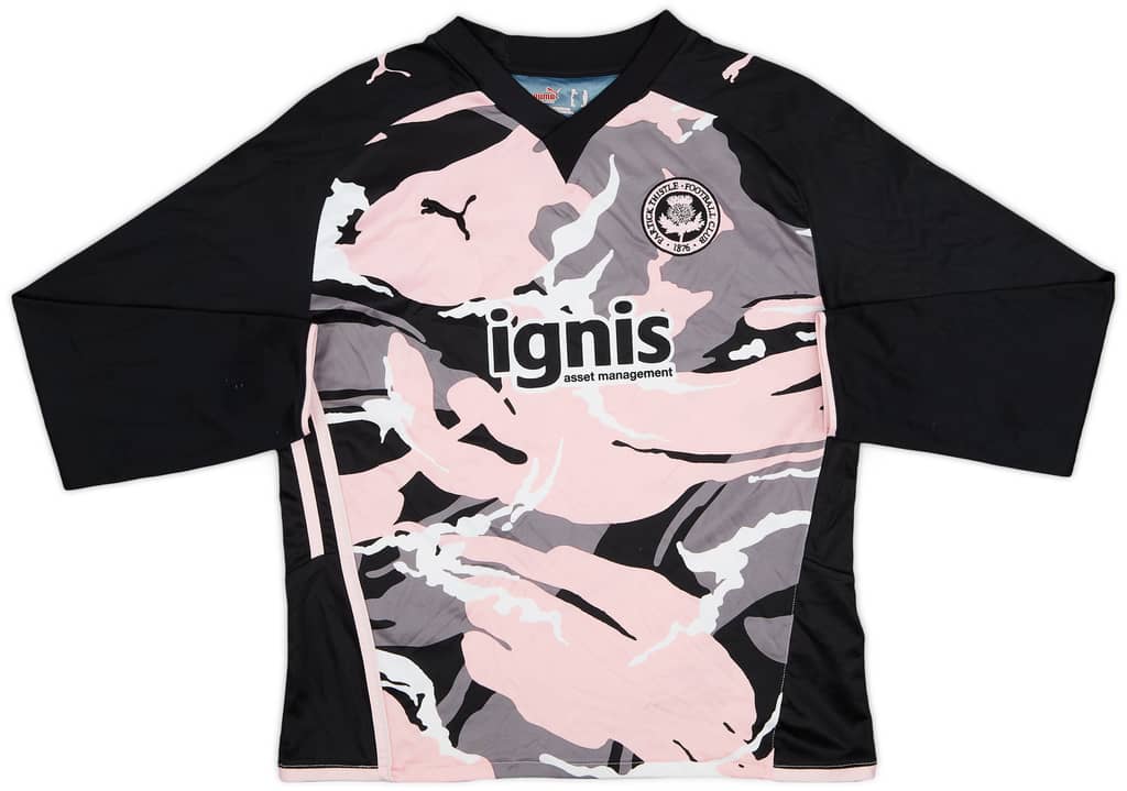 2009-11 Partick Thistle Away L/S Shirt - 8/10 - (L.Boys)