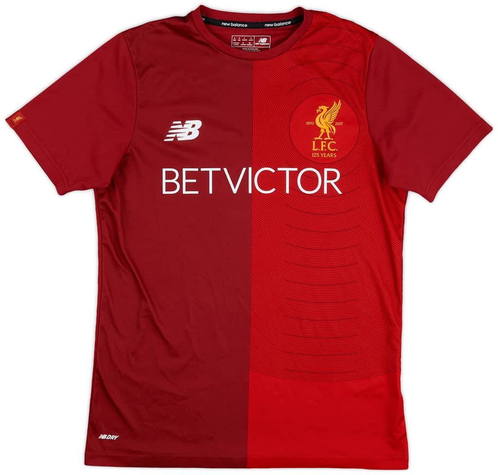 2017-18 Liverpool New Balance Training Shirt - 10/10 - (S)