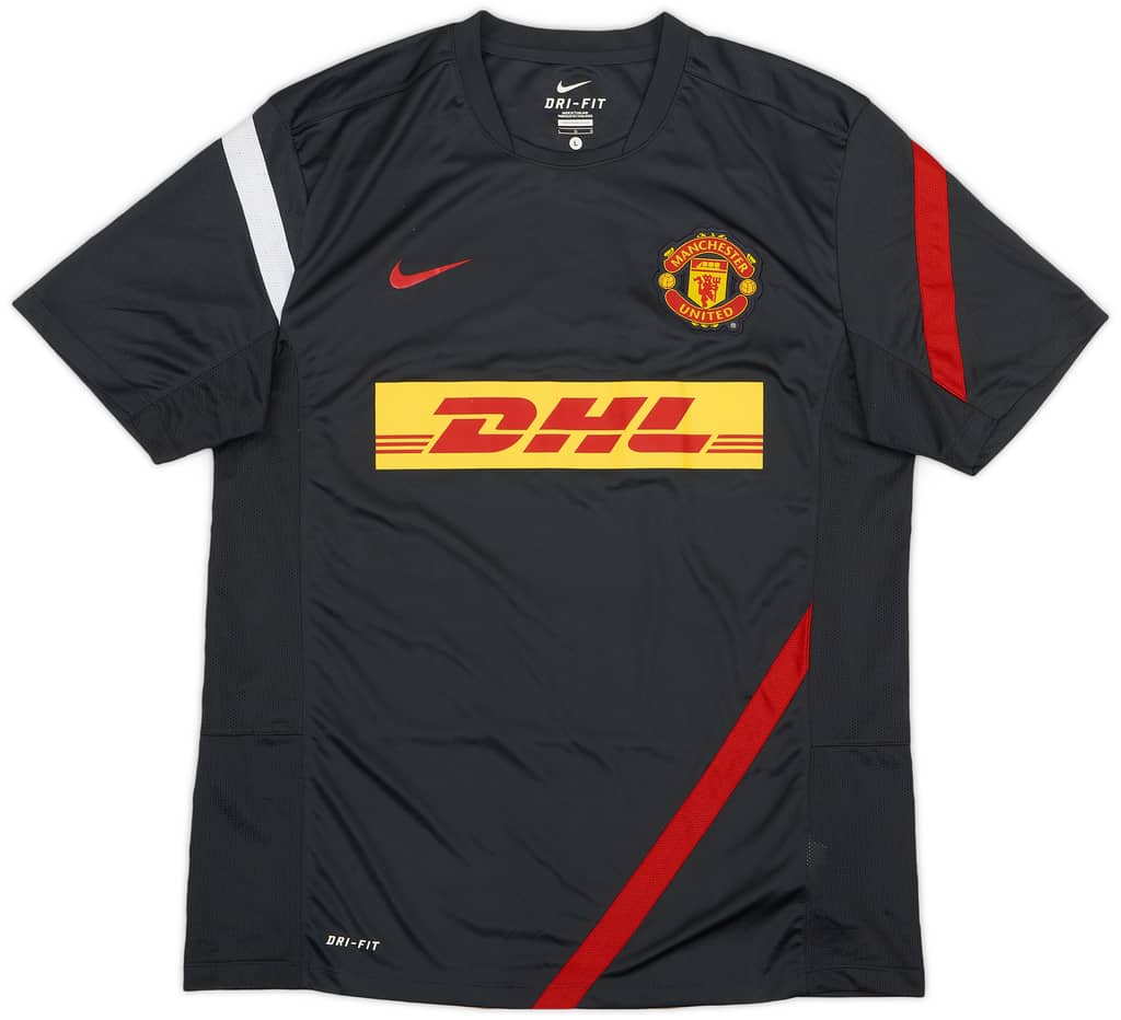 2012-13 Manchester United Nike Training Shirt - 8/10 - (L)