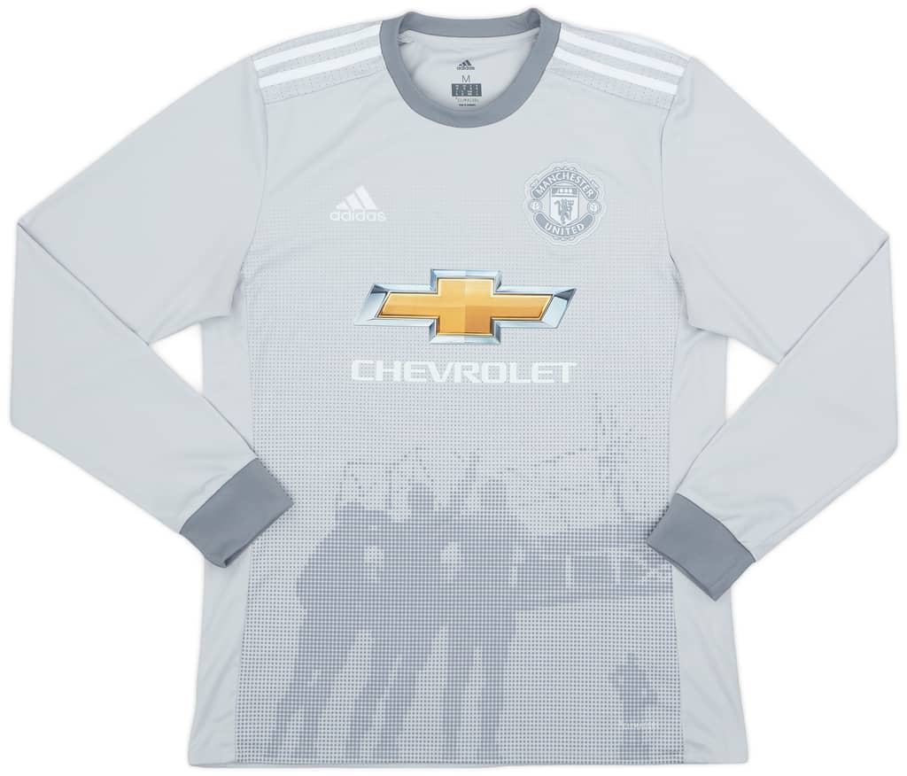 2017-18 Manchester United Third L/S Shirt Mata #8 - 9/10 - (M)