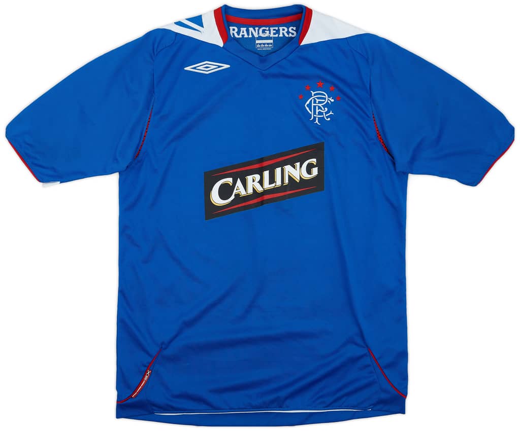 2006-07 Rangers Home Shirt - 9/10 - (M)