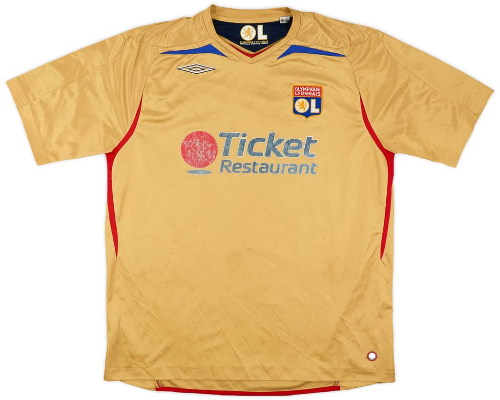 2007-08 Lyon Away Shirt - 5/10 - (XL)