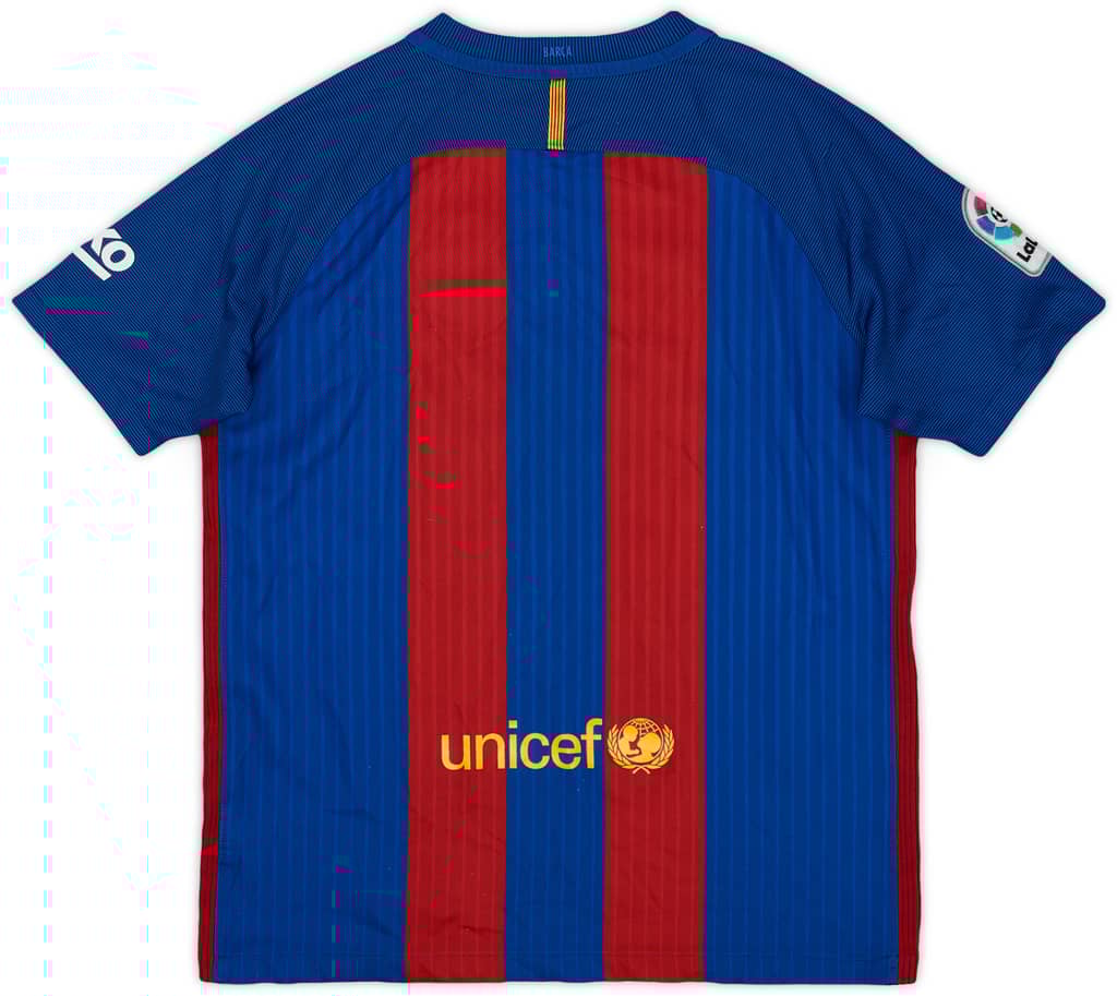 2016-17 Barcelona Home Shirt - 5/10 - (XL.Boys)