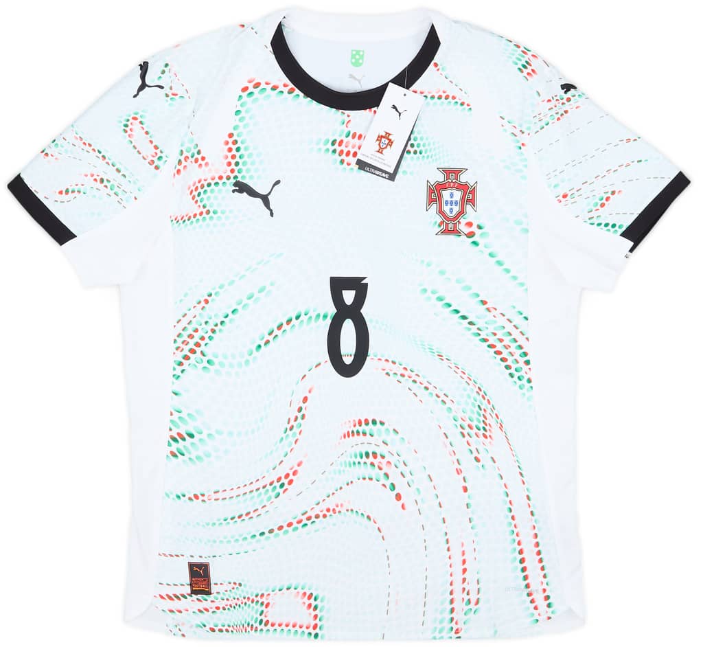 2025-26 Portugal Authentic Away Shirt B.Fernandes #8