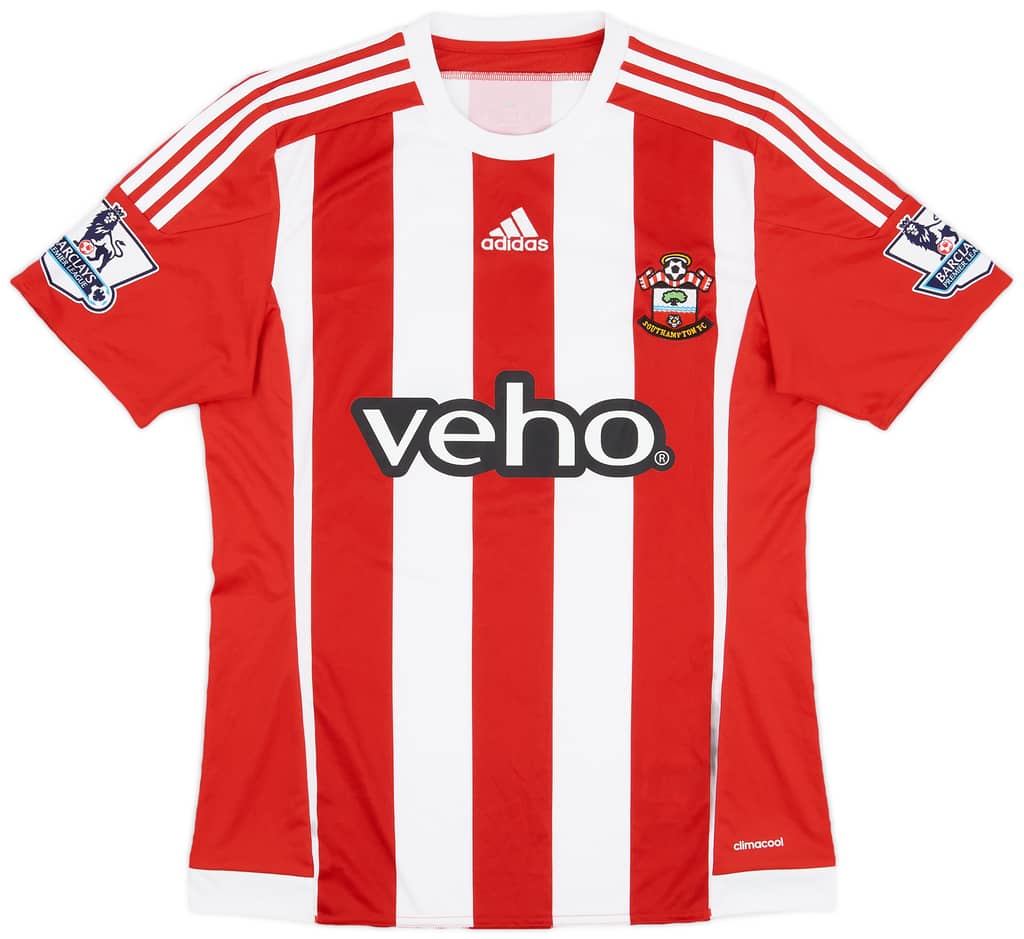 2015-16 Southampton Match Issue Home Shirt Targett #33