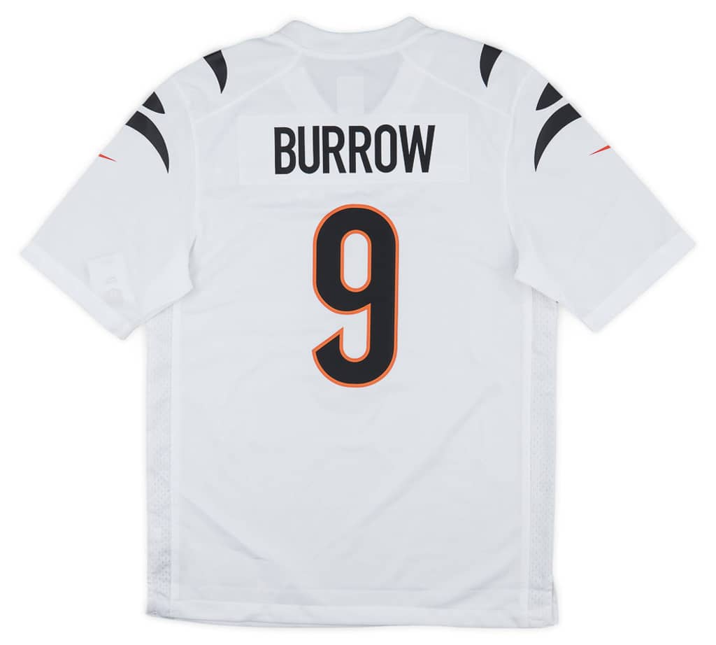2021-23 Cincinnati Bengals Burrow #9 Nike Game Jersey (Away) 3XL - W/Tags