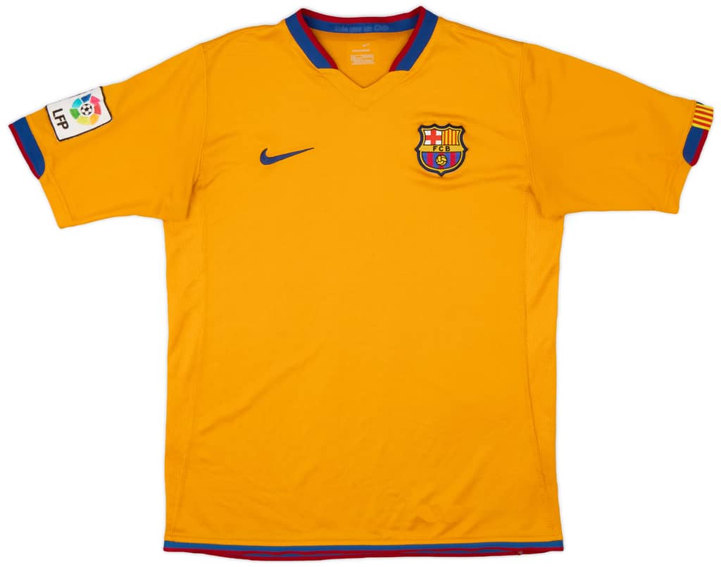 2006-08 Barcelona Away Shirt - 8/10 - (M.Boys)