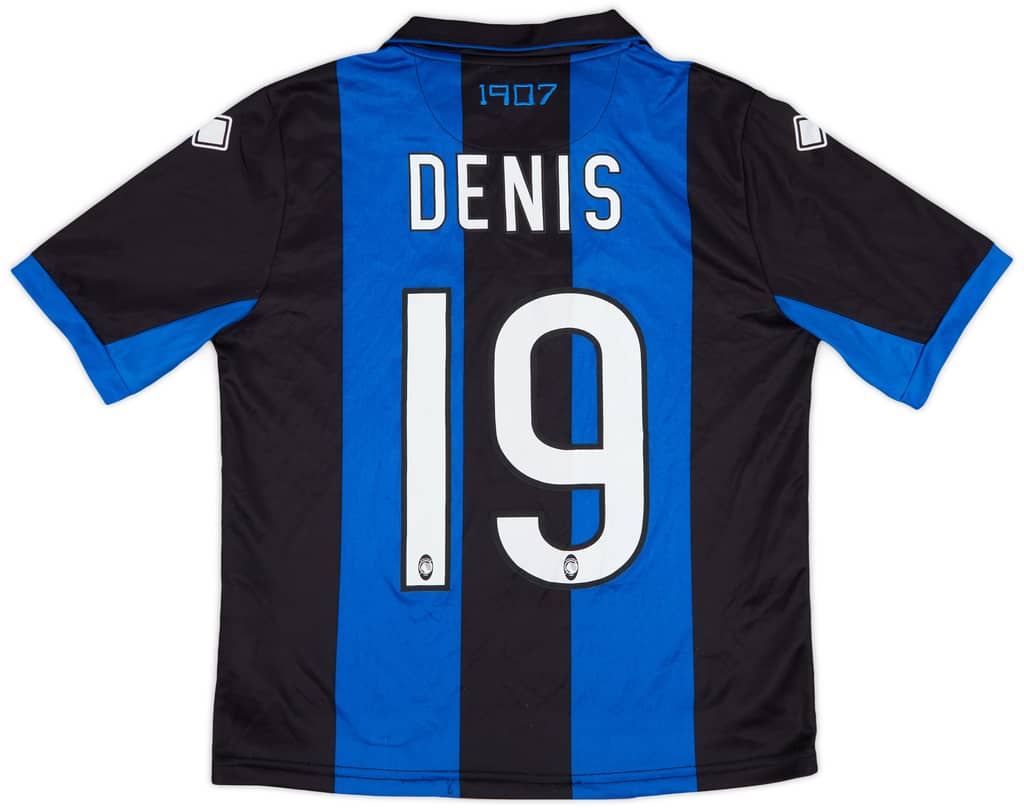 2012-13 Atalanta Home Shirt Denis #19 - 8/10 - (XS)