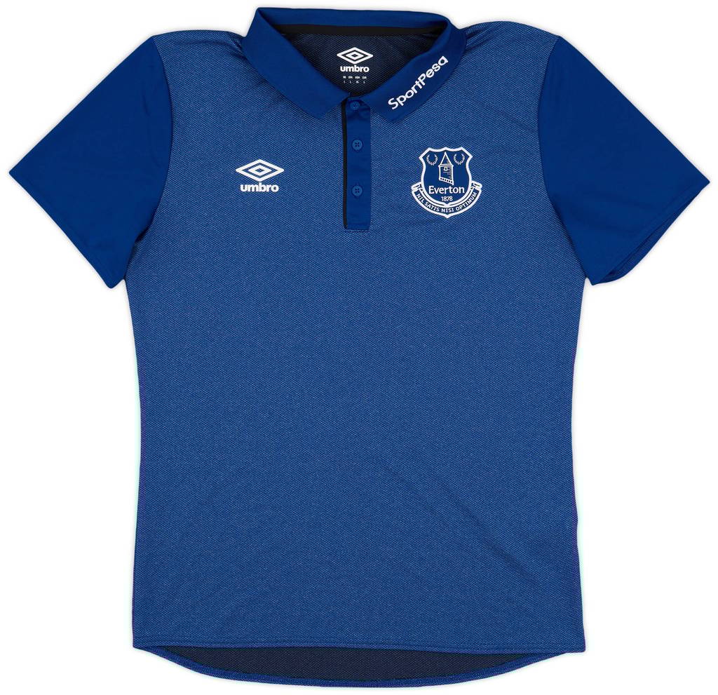 2016-17 Everton Umbro Polo Shirt - 10/10 - (L)
