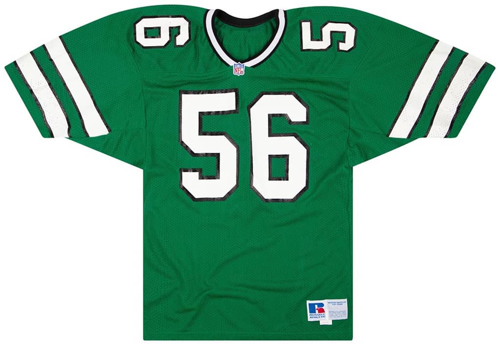 1991-97 New York Jets Freddy #56 Russell Athletic Jersey (Home) L