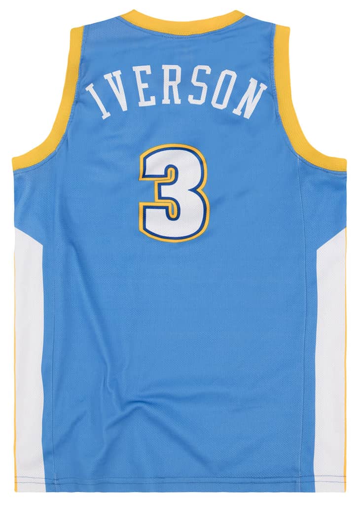 2006-08 Denver Nuggets Iverson #3 Champion Jersey (Away) XS