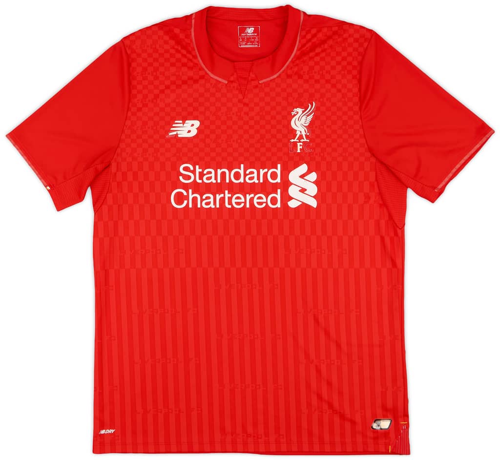 2015-16 Liverpool Home Shirt - 4/10 - (L)