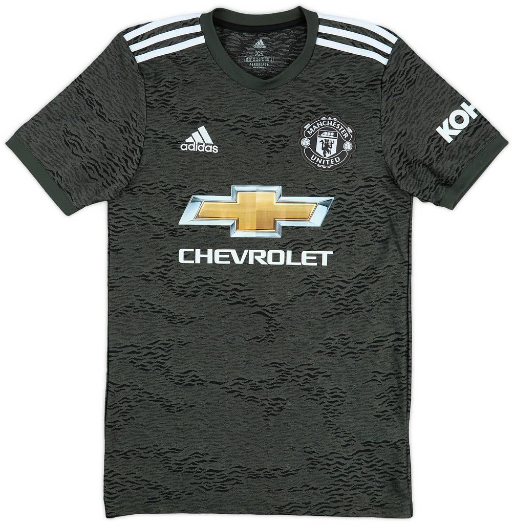 2020-21 Manchester United Away Shirt B.Fernandes #18 - 9/10 - (XS)