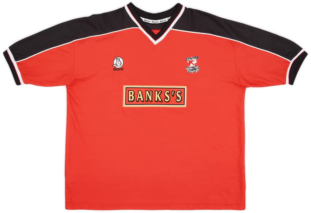 1999-00 Walsall Home Shirt - 7/10 - (XXL)