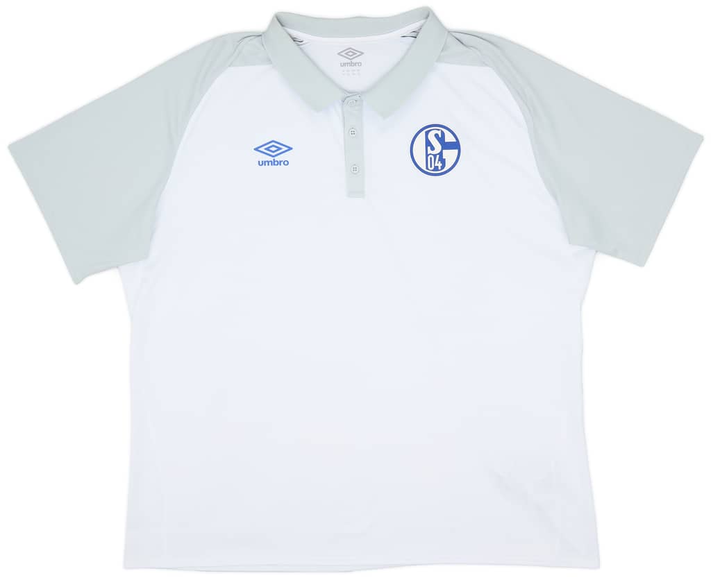 2018-19 Schalke Umbro Polo Shirt - 9/10 - (3XL)