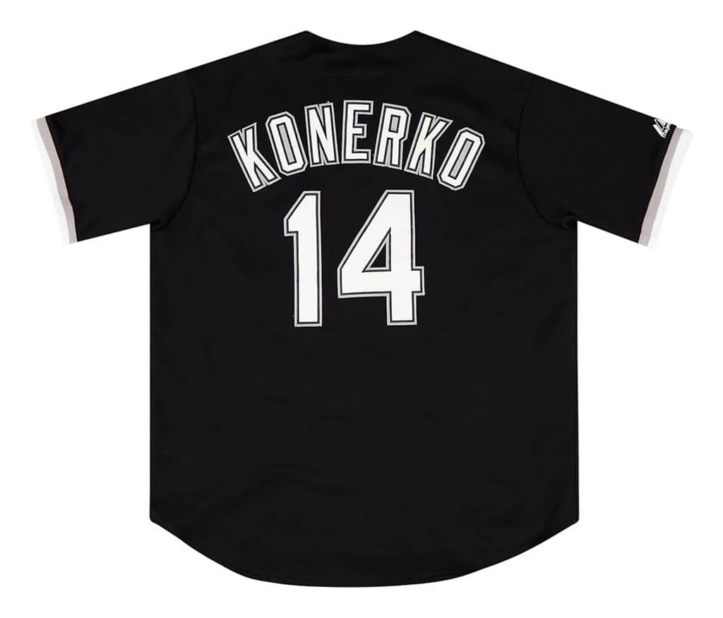 2009-14 Chicago White Sox Konerko #14 Majestic Jersey (Alternate) XL