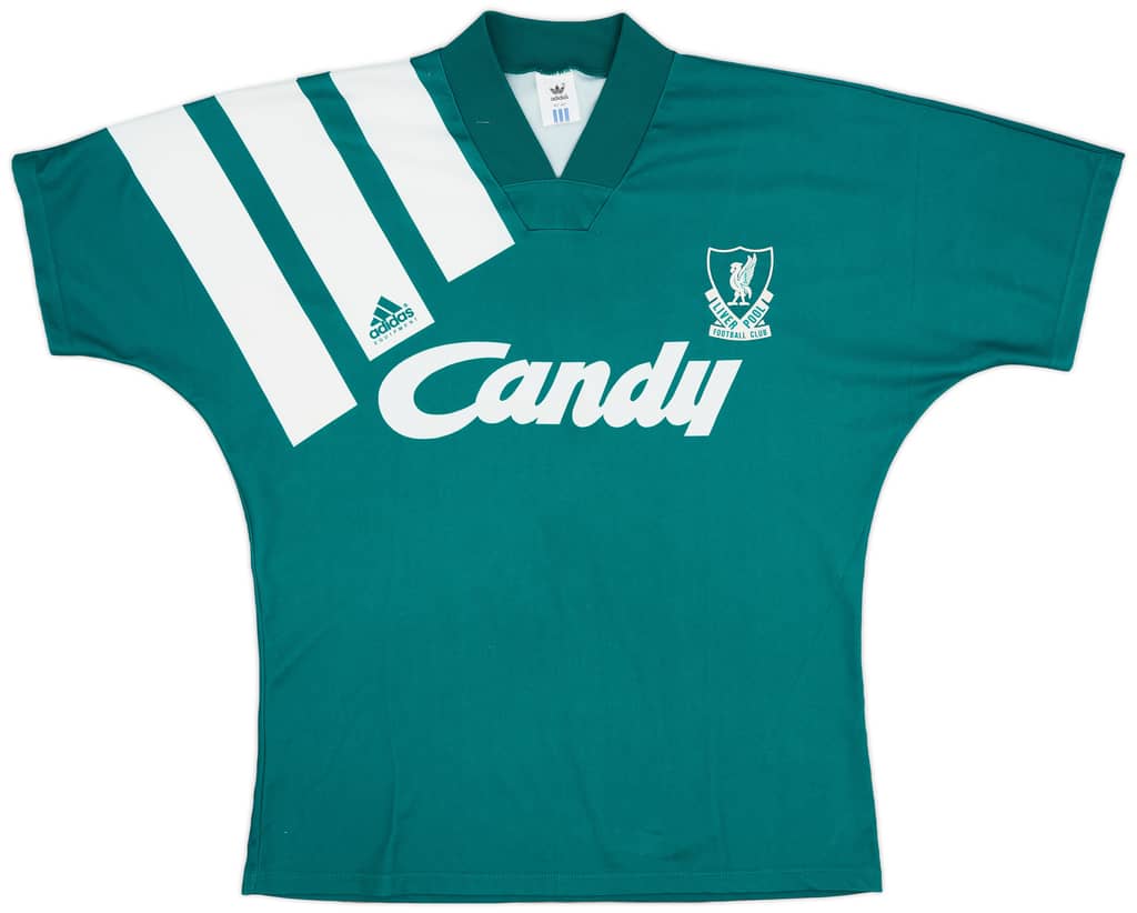 1991-92 Liverpool Away Shirt - 9/10 - (M/L)