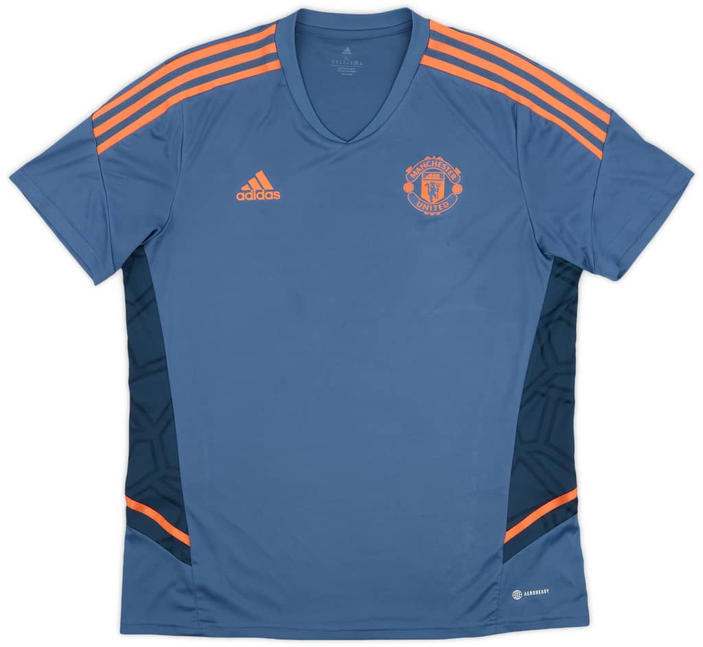 2022-23 Manchester United adidas Training Shirt - 8/10 - (XL)