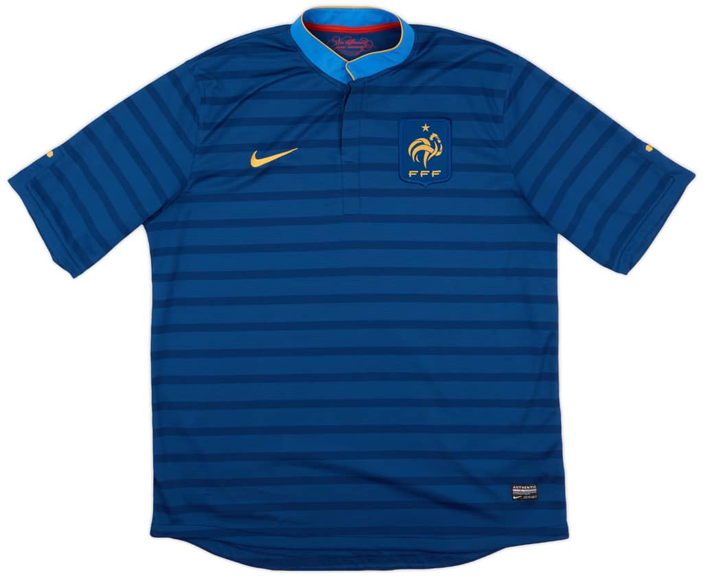 2012-13 France Home Shirt - 9/10 - (XL)