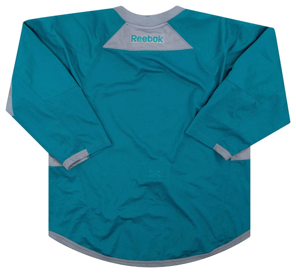 2015-16 San Jose Sharks Authentic Reebok Pre-Game Jersey XXL