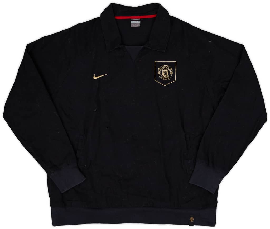 2004-05 Manchester United Nike Drill Top - 8/10 - (XXL)