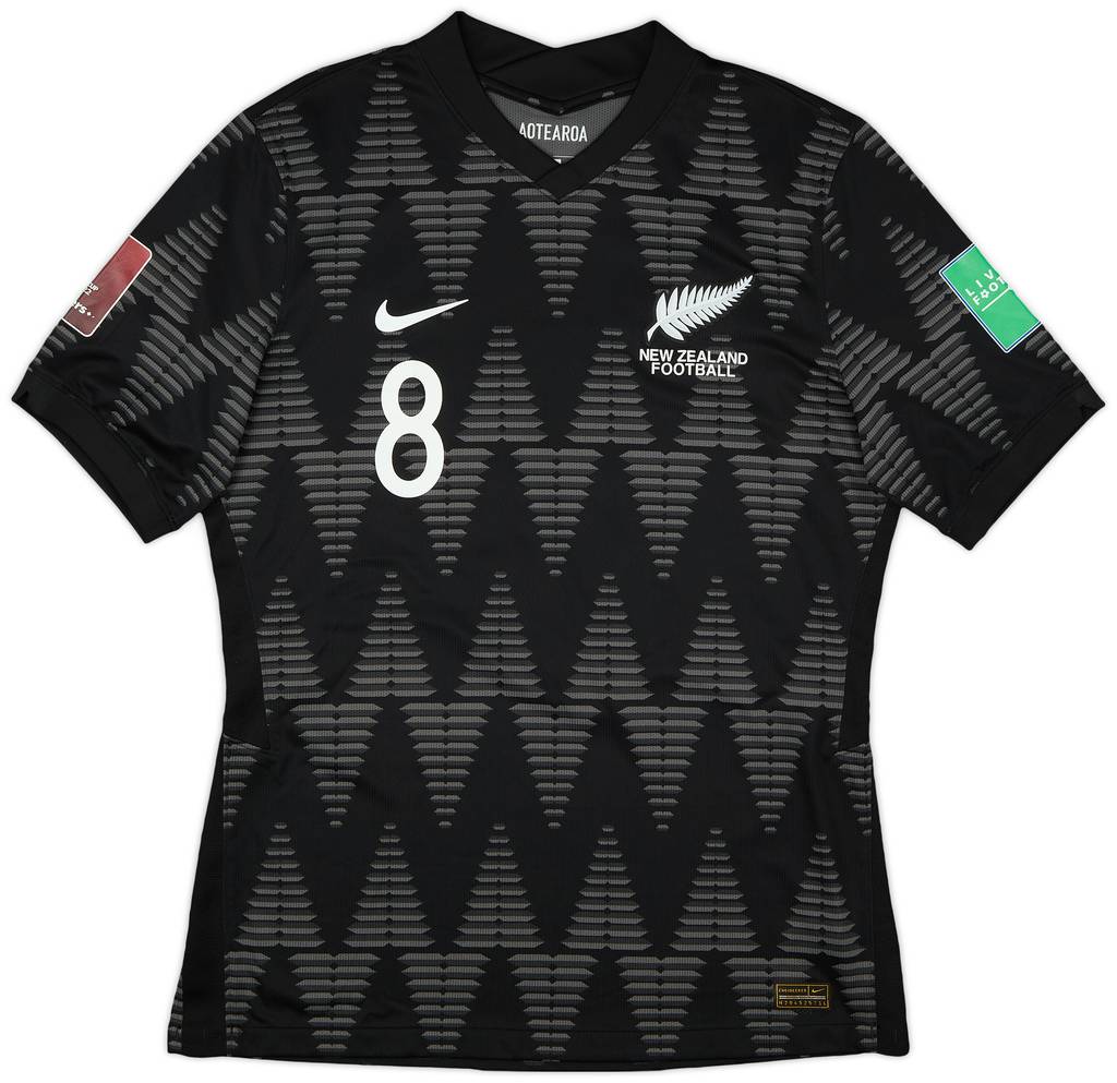 2020-21 New Zealand Match Issue Away Shirt #8