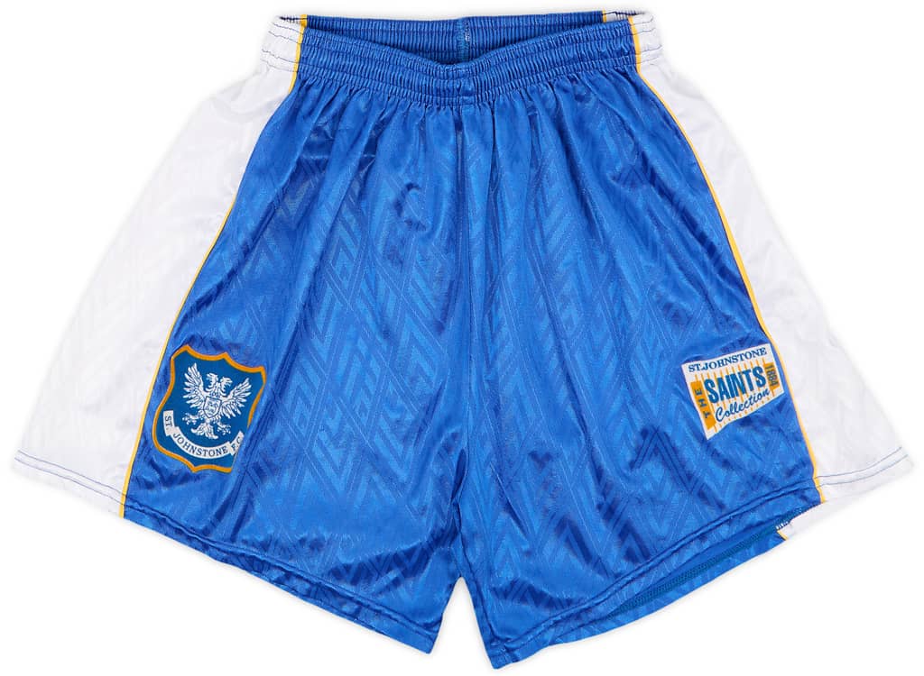 1996-97 St Johnstone Home Shorts - 8/10 - (XL.Boys)