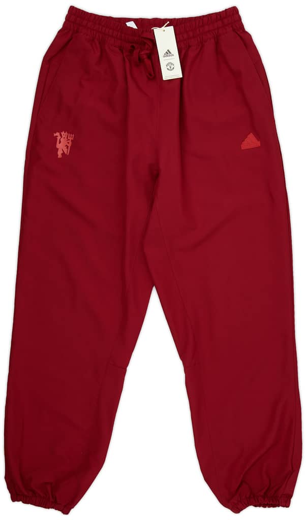 2023-24 Manchester United adidas Lifestyler Woven Pants/Bottoms (M)