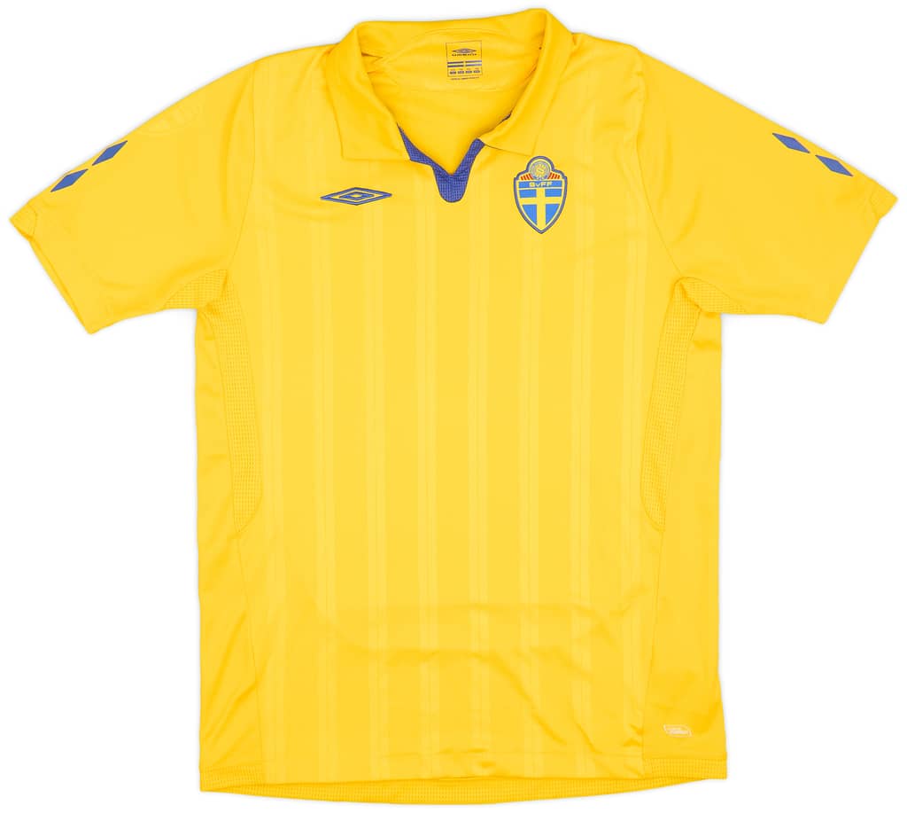 2008-09 Sweden Home Shirt - 9/10 - (XL.Boys)