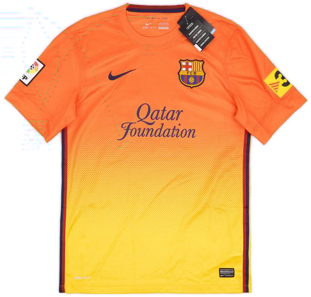 2012-13 Barcelona Away Shirt Messi #10 (S)