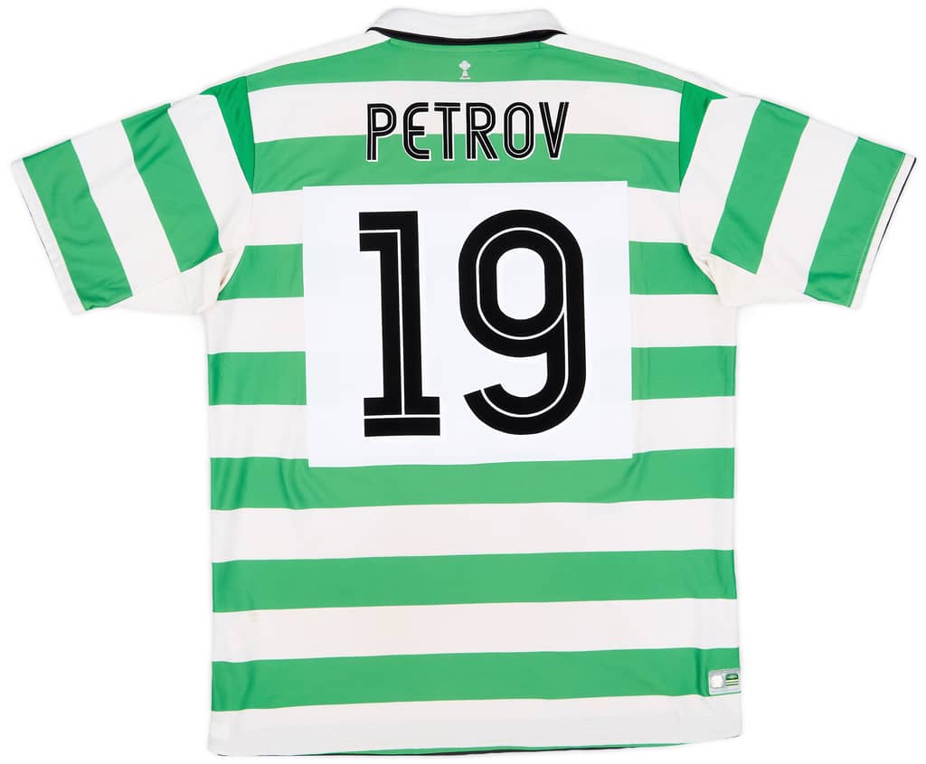 2004-05 Celtic Home Shirt Petrov #19 - 7/10 - (XL)
