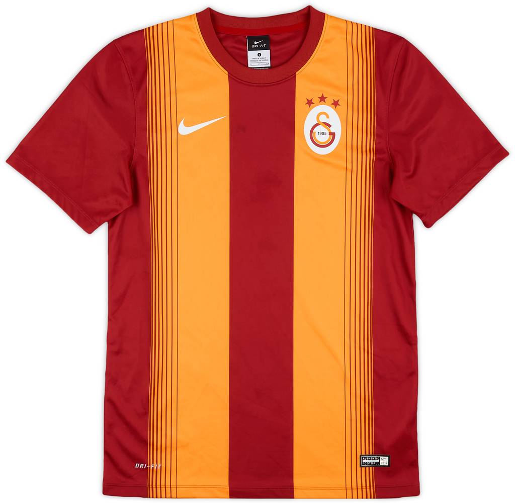 2014-15 Galatasaray Basic Home Shirt - 7/10 - (S)