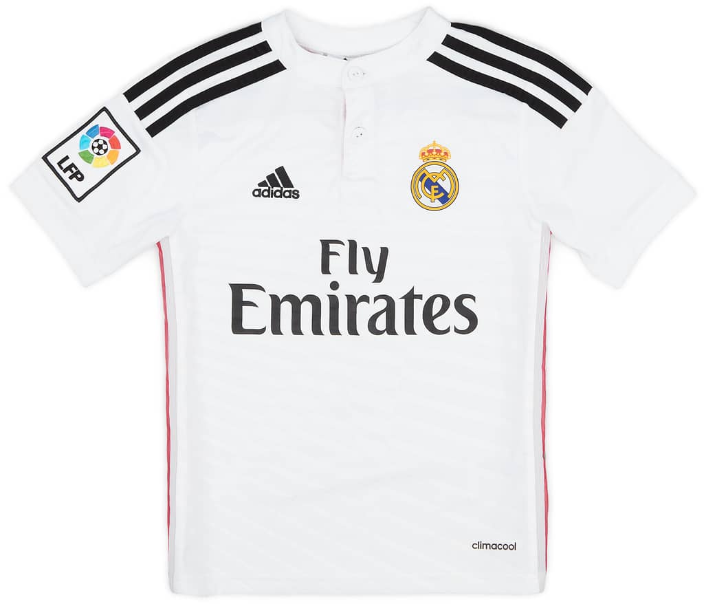 2014-15 Real Madrid Home Shirt - 6/10 - (7-8 Years)