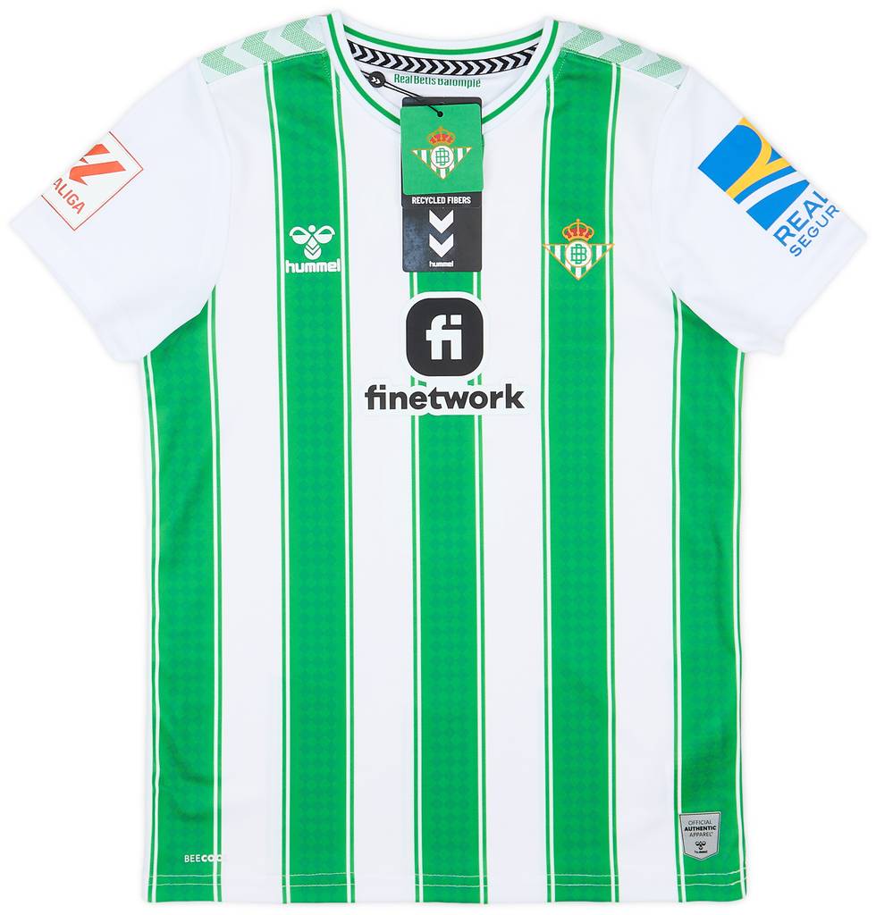 2023-24 Real Betis Home Shirt Fekir #8 (KIDS)