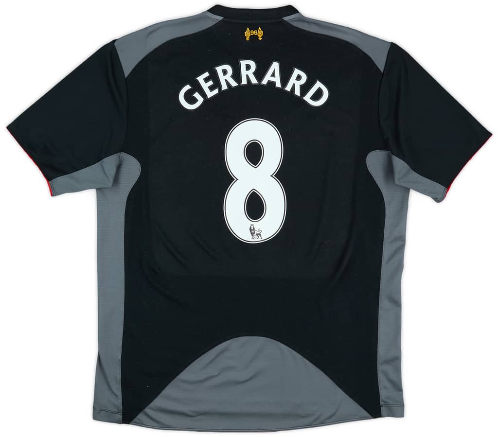 2012-13 Liverpool Away Shirt Gerrard #8 - 6/10 - (XL)