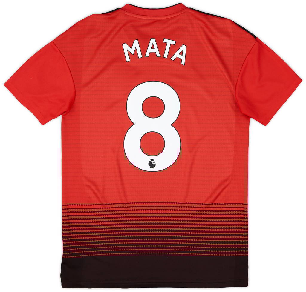 2018-19 Manchester United Home Shirt Mata #8 - 6/10 - (S)