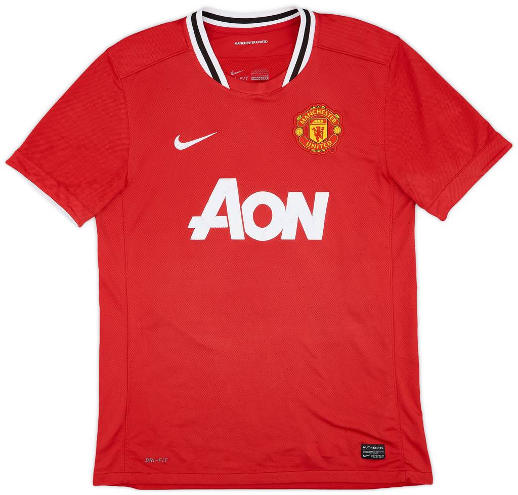 2011-12 Manchester United Home Shirt Rooney #10 - 5/10 - (L)